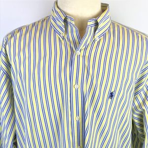 Ralph Lauren Blake Yellow Stripe Button Up L/S -XL